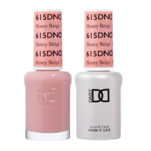 DND – Honey Beige 615 Gel polish and matching varnish