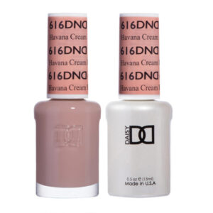 DND – Havana Cream 616 Gel polish and matching varnish
