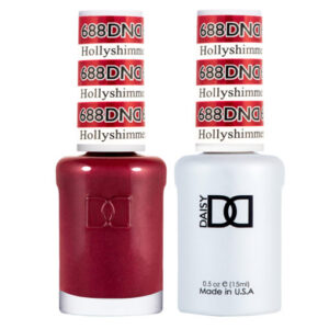DND – Holly shimmer 688 Gel polish and matching varnish