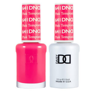 DND – Pink Temptation 641 Gel polish and matching varnish