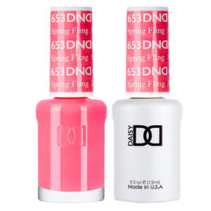 DND – Spring Fling 653 Gel polish and matching varnish