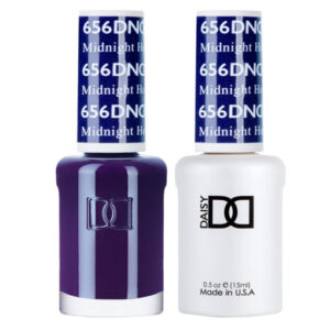 DND – Midnight Hour 656 Gel polish and matching varnish