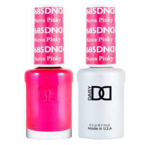 DND – Nova Pinky 685 Gel polish and matching varnish