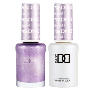 DND – Orchid Lust 706 Gel polish and matching varnish