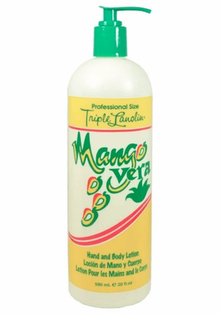 Triple Lanolin Mango Vera Hand And Body Lotion 20 oz
