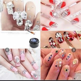 Nail Gel Glue,Rhinestone Glue Gel,15ml Professional Adhesive Thick Nail UV Gel Glue Rhinestone Accessory Decoration Bling Nail Tools - Image 2