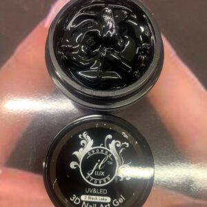 3D Nail Art Gel (2. Black Lake)