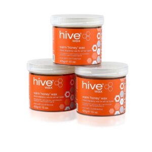 HIVE WARM HONEY WAX 3-PACK 425G