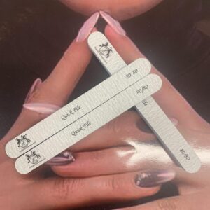 JL LUX quick file 80/80 single straight round