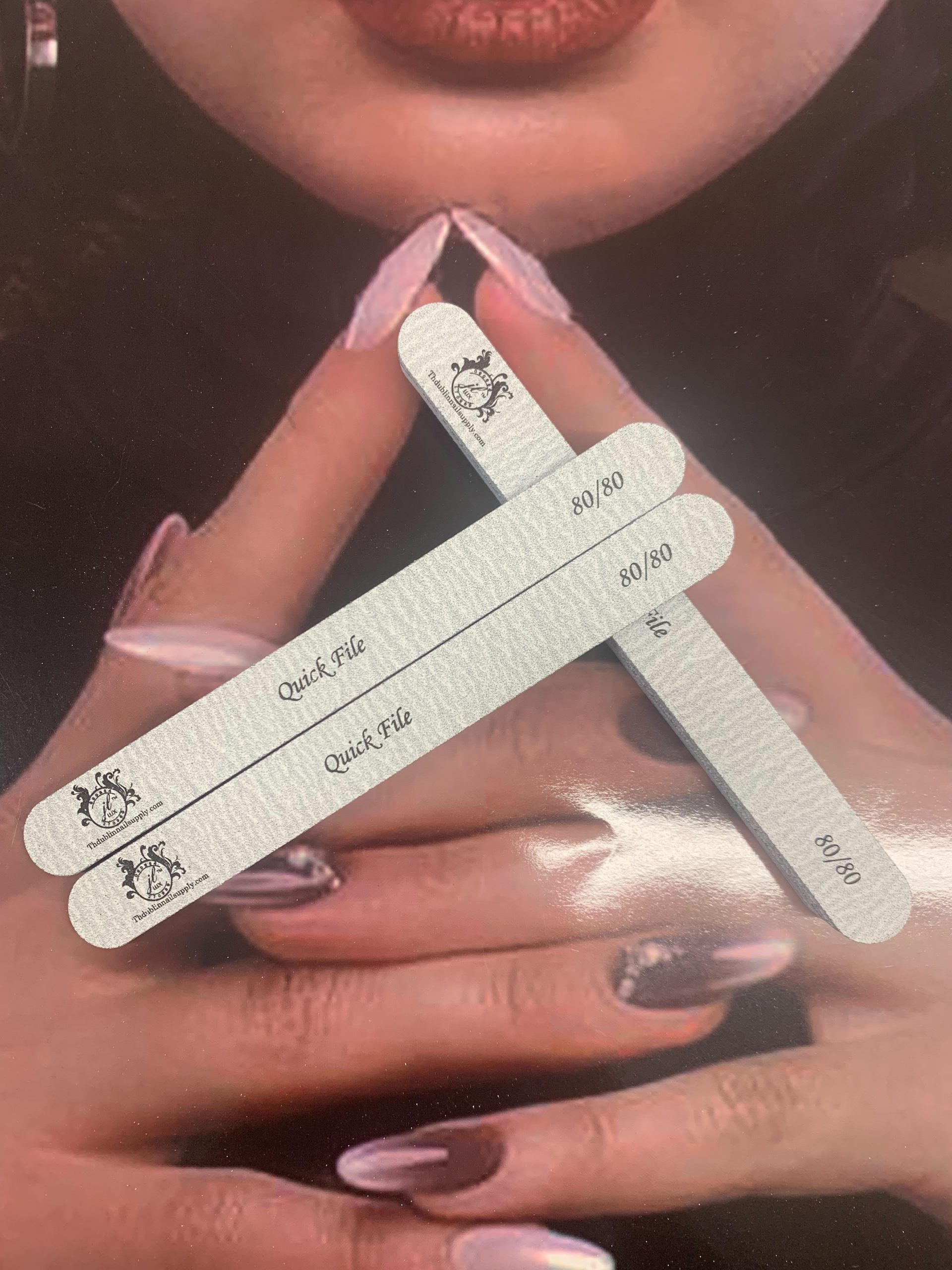 JL LUX quick file 80/80 single straight round