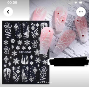 5D Christmas Stickers (D07)