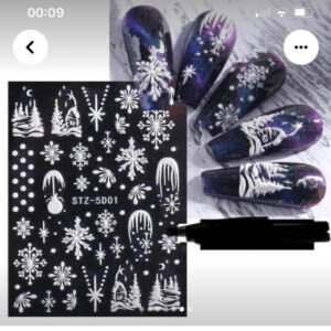 5D Christmas stickers (D01