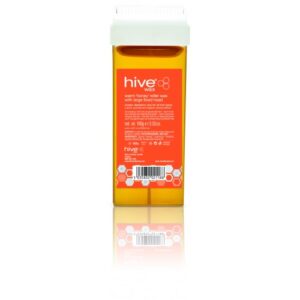 Hive Wax Warm 'Honey' Roller Wax 100g With Large Fixed Head