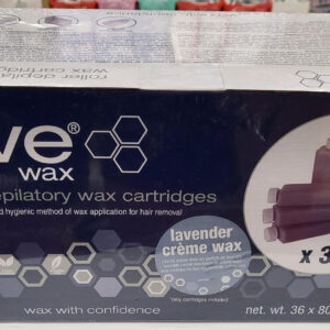 Roller Depilatory Wax Cartridges x 36 Lavender Creme Wax