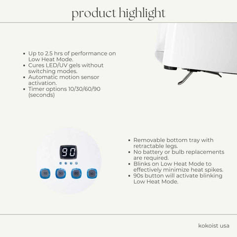 CEO Sky Light Hybrid Cordless LED/UV - Image 7