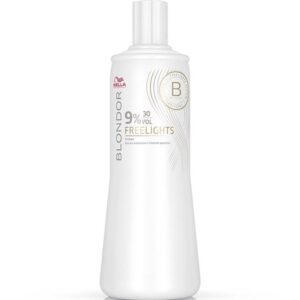 WELLA PROFESSIONALS BLONDOR FREE LIGHTS DEVELOPER 9% 30VOL 1 LITRE