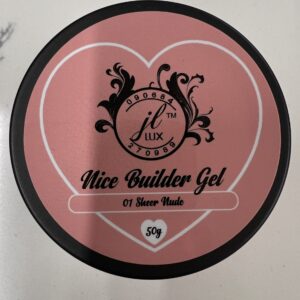 JL lux nice BUILDER GEL 50G SHEER NUDE 01