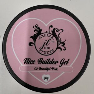 JL lux nice BUILDER GEL 50g beautiful pink 02