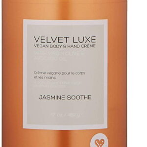 voesh velvet luxe jasmine 17oz vegan body hand creme