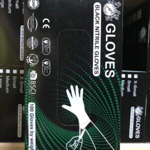 JL lux  Nitrile black SIZE SMALL 100PCS examition good thickness