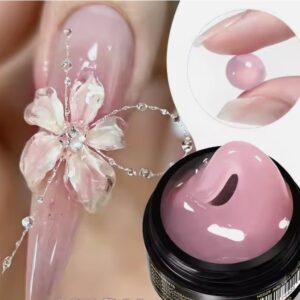 HARD GEL 3D DESIGNED COOL PINK