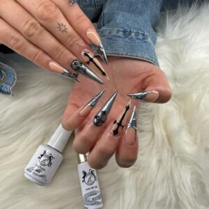 SUPER SILVER MIRROR CHROME GEL 15ML