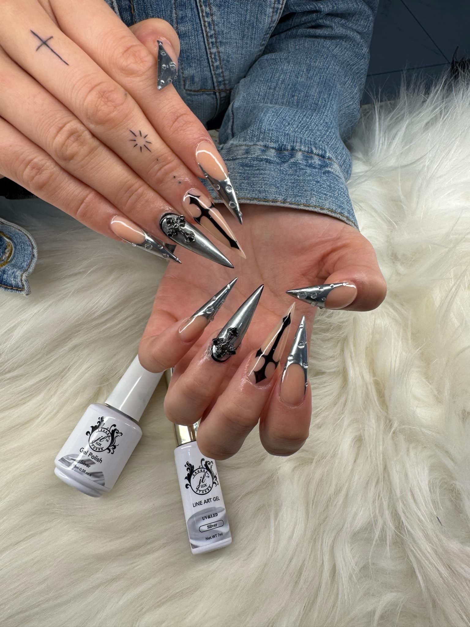SUPER SILVER MIRROR CHROME GEL 15ML