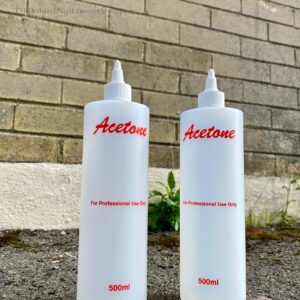 empty aceton bottle 500ml