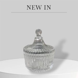 GLASS ACRYLIC HOLDER JAR