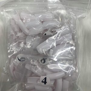 white tip bags 500pcs  from #1-10