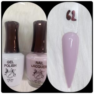JL DUO (GEL POLISH+NAIL LACQUAER)15ML #62