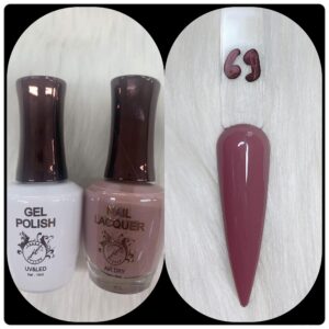 JL DUO (GEL POLISH+NAIL LACQUAER)15ML #69