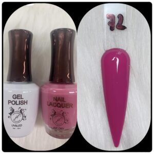 JL DUO (GEL POLISH+NAIL LACQUAER)15ML #72