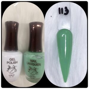 JL DUO (GEL POLISH+NAIL LACQUAER)15ML #113